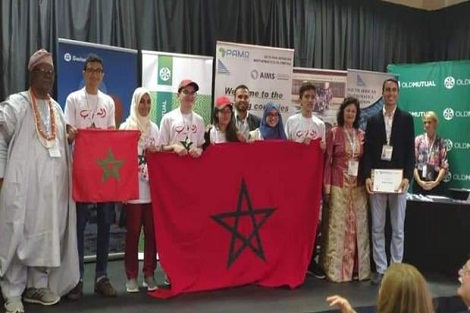 المغرب يحقق المرتبة الاولى في الاولمبياد الافريقية للرياضيات 2019 المنظمة بكاب تاون جنوب إفريقيا
