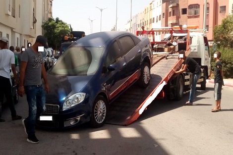 الدرك يعثر على سيارة بسطات يشتبه في ارتكابها حادثة سير مميتة لمدة تفوق شهر