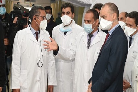 الدار البيضاء ..جامعة محمد السادس لعلوم الصحة تقيم وحدة للتكفل بالمصابين بفيروس كوفيد -19