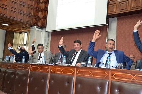 المصادقة على نقط جدول أعمال الدورة العادية لمجلس الجهوي جهة الدار البيضاء-سطات