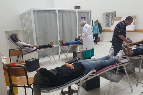 أبواب مفتوحة بوجدة في إطار القافلة الجهوية الثالثة للتبرع بالدم