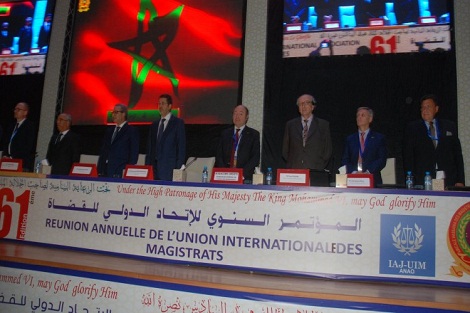 مراكش …انطلاق أشغال المؤتمر الدولي للقضاة في نسخته ال61