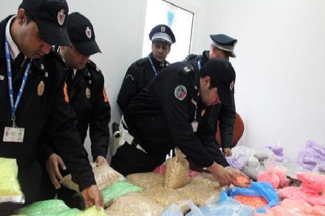 حجز 493 ألف و700 قرص من مخدر الاكستازي بميناء طنجة المتوسط