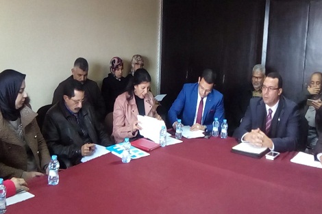 وكيل الملك بابتدائية سطات  يشدد على أهمية تدابير الحماية التي جاء بها القانون رقم 13-103