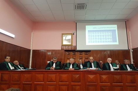 افتتاح السنة القضائية بدائرة الاستئنافية بسطات