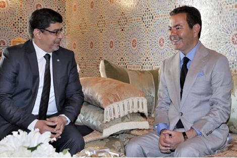 بأمر من صاحب الجلالة، صاحب السمو الملكي الأمير مولاي رشيد يستقبل مبعوثا من الرئيس الموريتاني حاملا رسالة إلى جلالة الملك