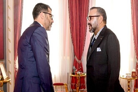 جلالة الملك يستقبل المدير العام الجديد لصندوق إثمار الموارد