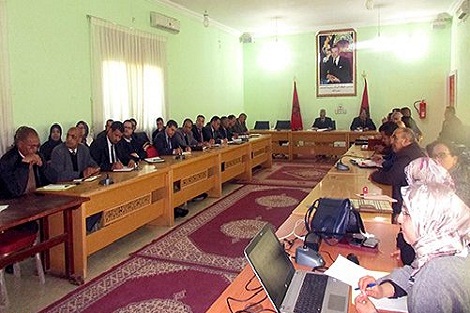 اللجنة الإقليمية للتنمية البشرية بتنغير تناقش المشاريع المستقبلية بالإقليم