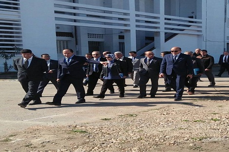 إصلاحات كبيرة ومتعددة تعرفها ثانوية الرياضيين التأهيلية بعين السبع