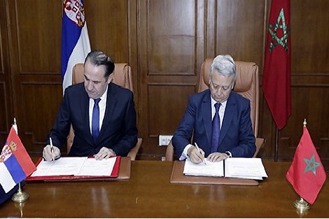 المغرب وصربيا يوقعان على ثلاث اتفاقيات تعاون في مجالات التجارة والسياحة والثقافة