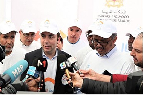 اليوم العالمي للصحة.. مسيرة رمزية بالرباط للتحسيس بأهمية رياضة المشي