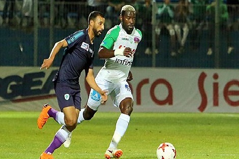 الرجاء البيضاوي يفوز على ضيفه مولودية وجدة بهدفين لواحد