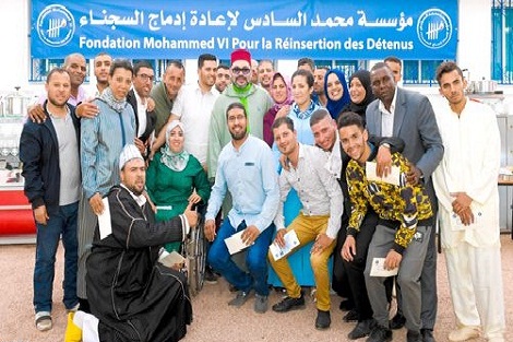 الدار البيضاء .. جلالة الملك يعطي انطلاقة البرنامج الوطني لدعم المشاريع الصغرى والتشغيل الذاتي لفائدة السجناء السابقين، الذي سيستفيد منه 478 شخصا حاملين لمشروع حياة فردي