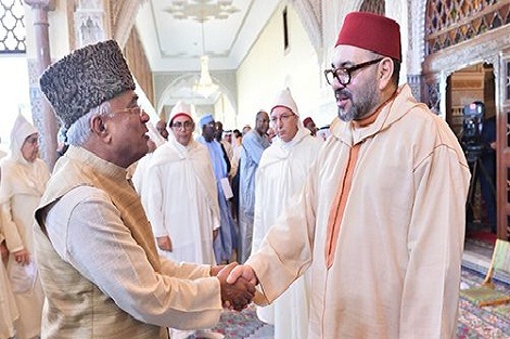 أمير المؤمنين يترأس الدرس الثاني من سلسلة الدروس الحسنية الرمضانية