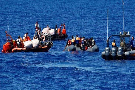 الحسيمة .. إجهاض عملية لتهجير أشخاص بطريقة غير شرعية عبر المسالك البحرية عن طريق قارب تقليدي