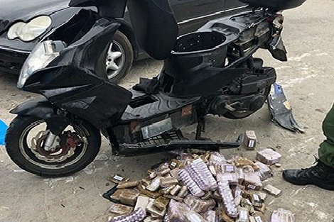 حجز 28 كلغ من مخدر الشيرا بمعبر باب سبتة