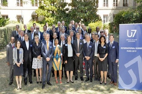 باريس .. افتتاح اول قمة عالمية لرابطة (أو 7) التي تضم خمسين جامعة بمشاركة المغرب