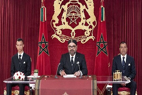 جلالة الملك يوجه خطابا ساميا إلى الأمة بمناسبة ذكرى ثورة الملك والشعب