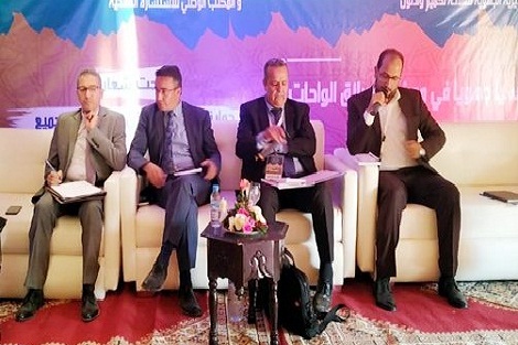 “حرائق الواحات بجهة كلميم واد نون، أسباب وحلول” محور يوم دراسي بواحة تيغمرت