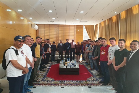 والي الجهة يستقبل طلبة البولتيكنيك الفرنسية