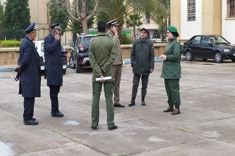 بعد دخول حالة الطوارئ الصحية.. دوريات تجوب شوارع مدينة سطات