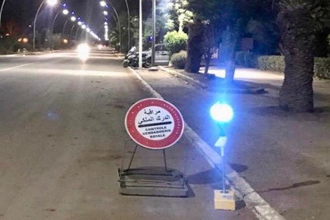 سطات..الدرك الملكي يسهر على حسن تنفيذ حالة الطوارئ الصحية