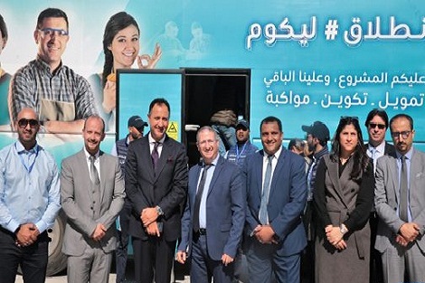 طنجة : بنك أفريقيا يطلق قافلة لفائدة المقاولات الصغرى والمقاولين الشباب