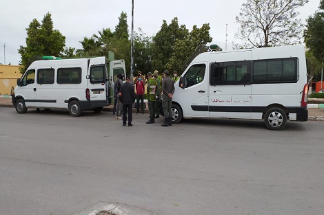 قائد الملحقة الإدارية الرابعة بسطات يسهر على تطبيق حالة الطوارئ الصحية