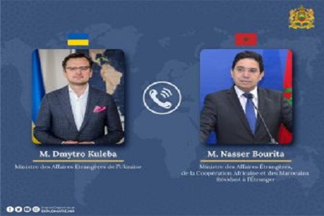 بوريطة يتباحث مع نظيره الأوكراني