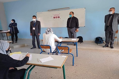 المديرية الإقليمية بسطات حرصت على تكافؤ الفرص لاجتياز الامتحان الجهوي للسنة أولى بكالوريا