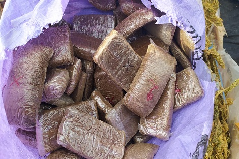 تفاصيل حجز كمية مهمة من مخدرات الشيرا ضواحي مدينة سطات