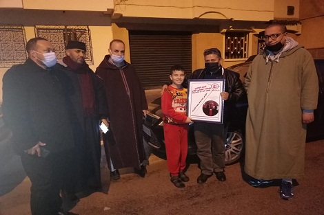 المكتب المحلي لودادية موظفي العدل بسطات نظم اليوم الوطني لشهداء الواجب المهني