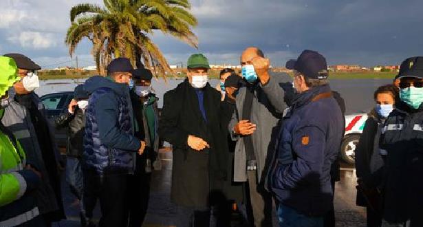 جهة الدار البيضاء- سطات: زيارة ميدانية للوقوف على حجم الأضرار التي خلفتها التساقطات الأخيرة