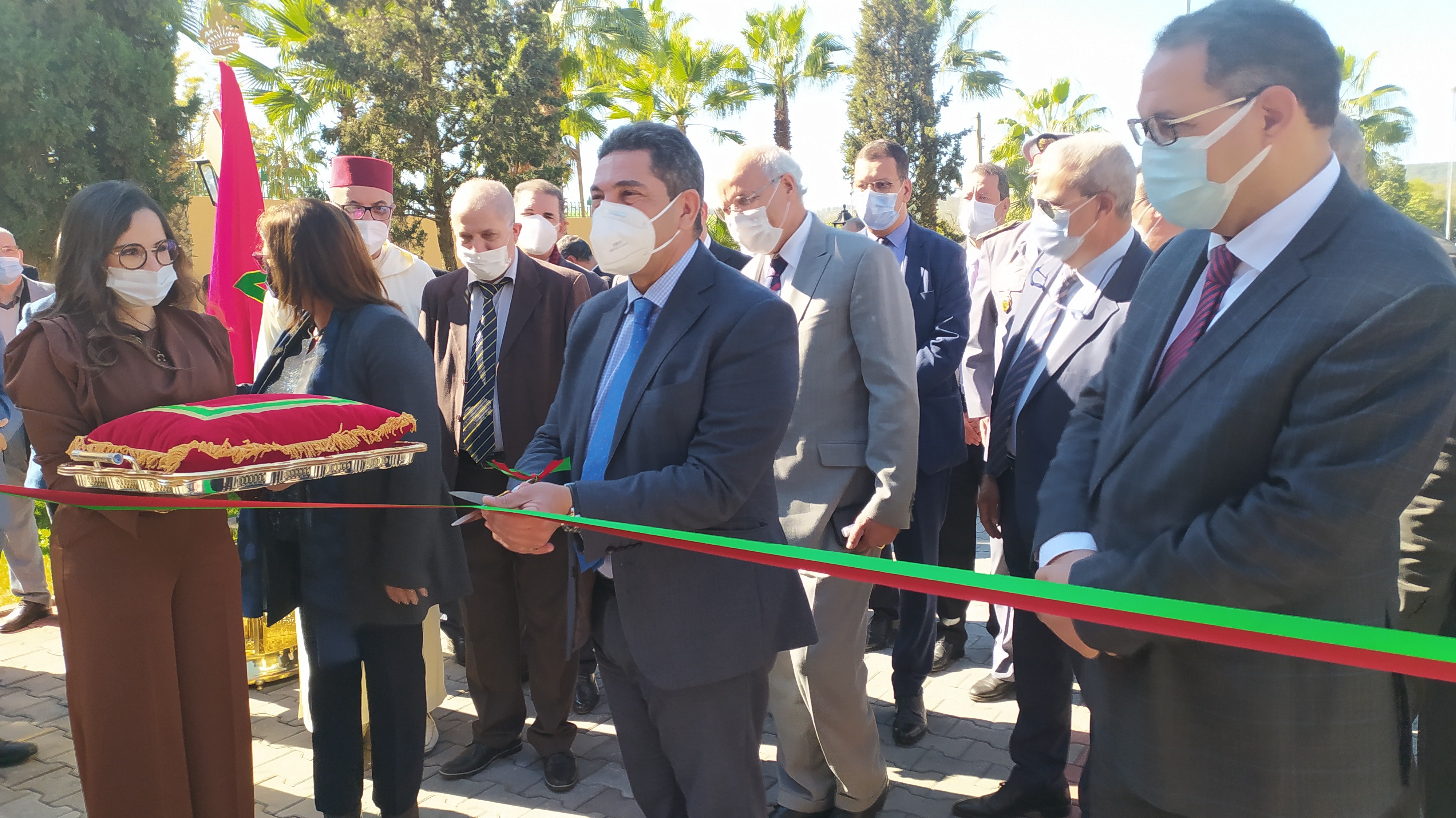 إعطاء انطلاقة أشغال بناء معهد علوم الرياضة بجامعة الحسن الأول بسطات