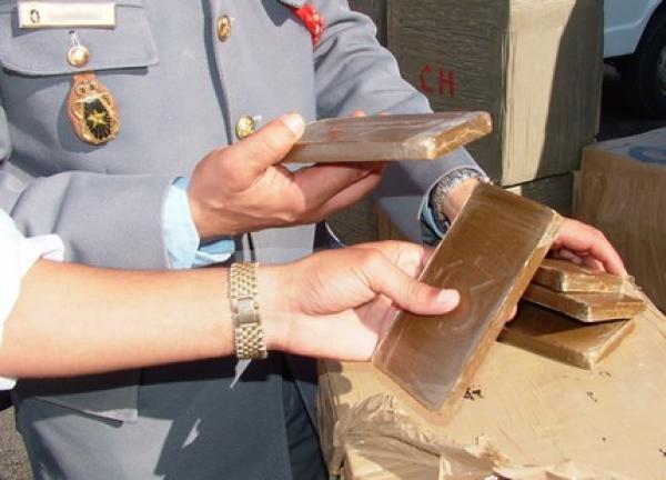 درك البروج يحجز سيارة محملة ب 10 كيلوغرام من مخدر الشيرا