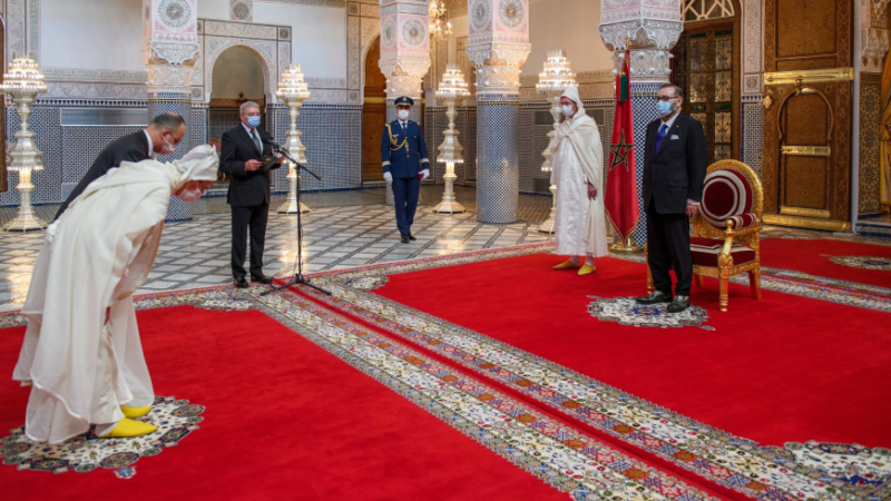 الملك محمد السادس يستقبل محمد عبد النباوي ويعينه رئيسا أول لمحكمة النقض والحسن الداكي ويعينه وكيلا عاما للملك لدى محكمة النقض