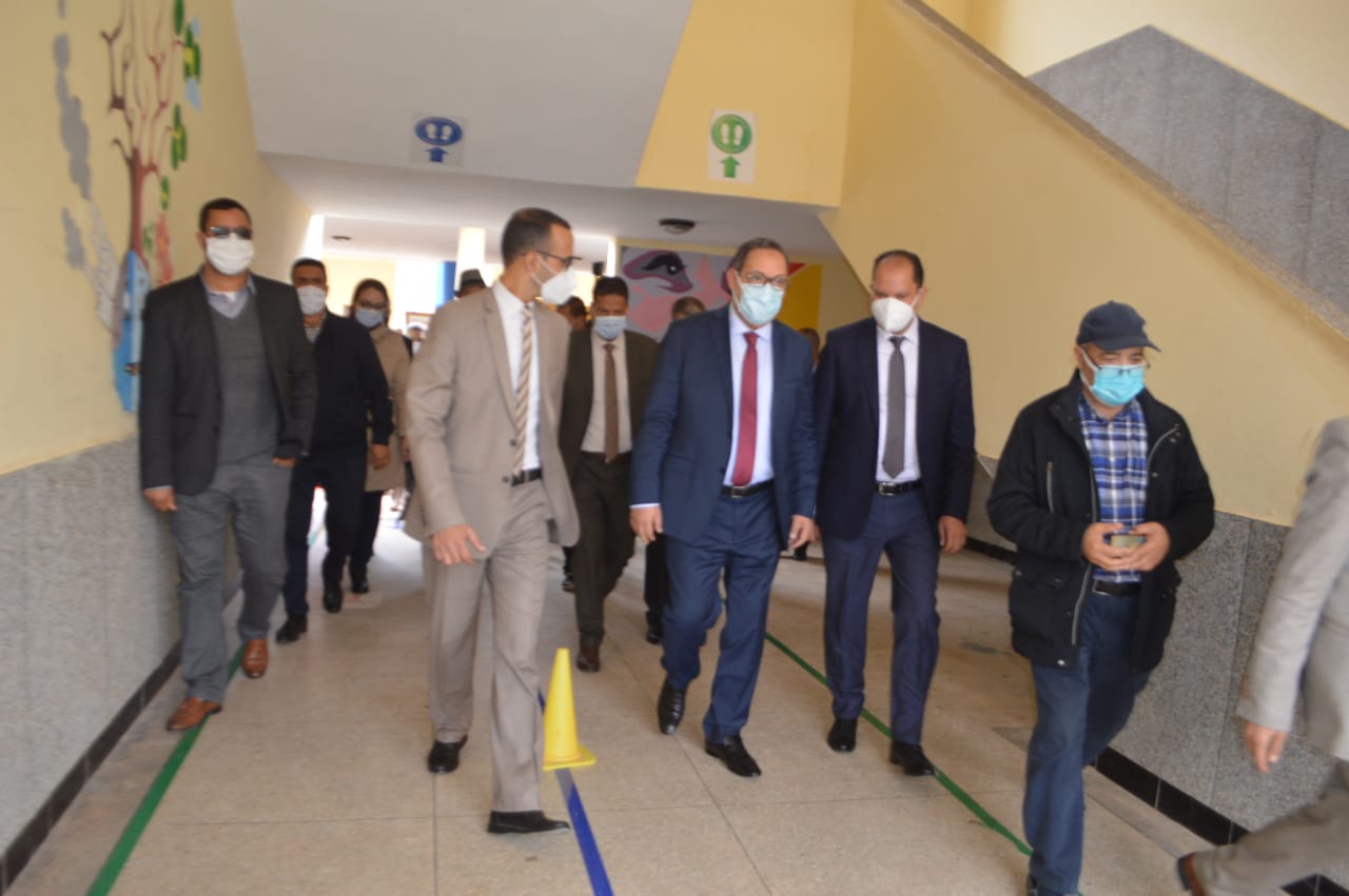 إعطاء انطلاقة تجهيز قاعات متعددة الوسائط بمديرية سطات