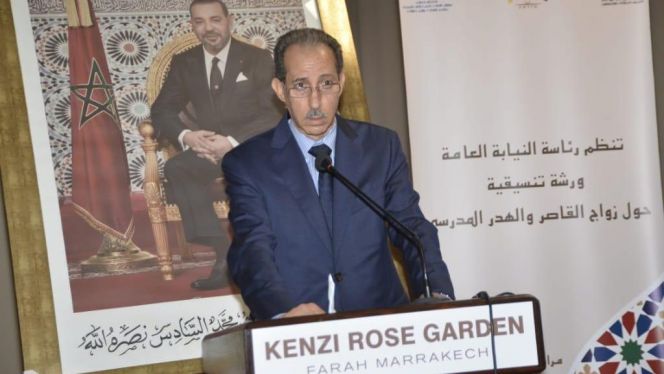 زواج القاصر من القضايا ذات الراهنية الكبرى في المجتمع (رئيس النيابة العامة)