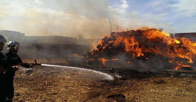 سطات..تفحم جثة أربعيني في ظروف غامضة وسط أكوام التبن