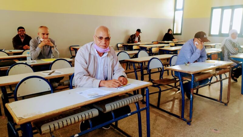 أكبر مترشح بسطات يفلح في نيل شهادة الباكالوريا