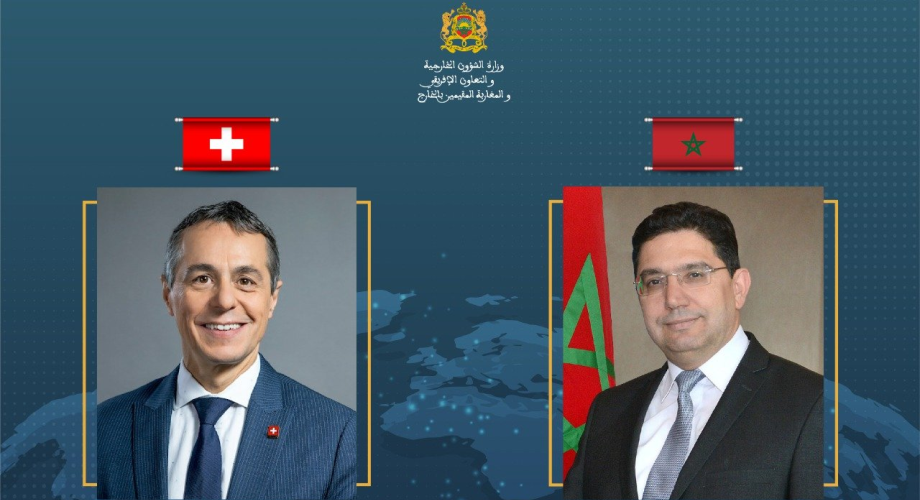  بوريطة يتباحث مع نظيره السويسري