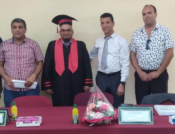  حافظ البيضي رئيس مكتب الوعاء الجبائي والمنازعات بجماعة سطات يناقش رسالة الماستر حول “المنازعة في الوعاء الجبائي المحلي بين سلطة الإدارة وحق الملزم”