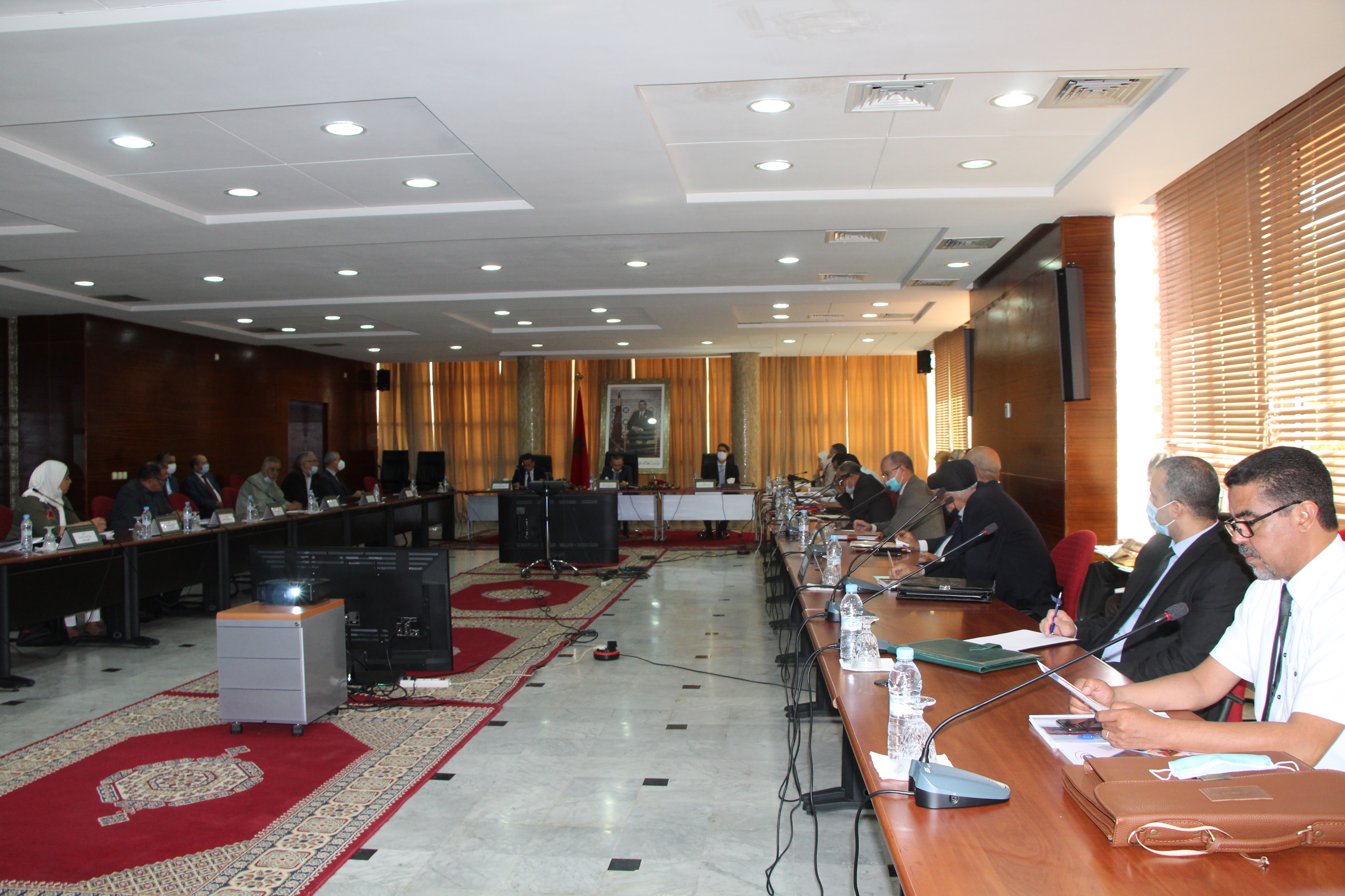 بني ملال… تسريع وثيرة انجاز المشاريع المتعلقة بالماء الصالح للشرب والتطهير السائل موضوع اجتماع المجلس الإداري للوكالة الجماعية لتوزيع الماء والكهرباء بتادلة