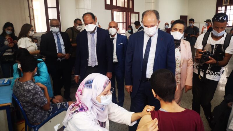 جهة الدار البيضاء سطات: إقبال لافت للتلميذات والتلاميذ على مراكز التلقيح   