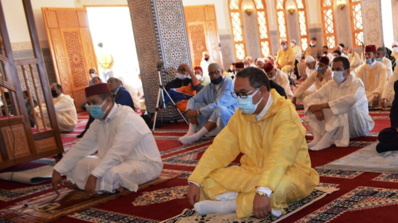 عامل إقليم سطات يفتتح مسجد القسم