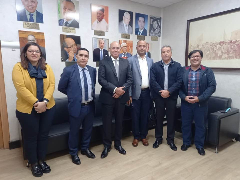 البرلماني محمد غيات يجتمع بتنسيقية الكرامة للأساتذة الباحثين