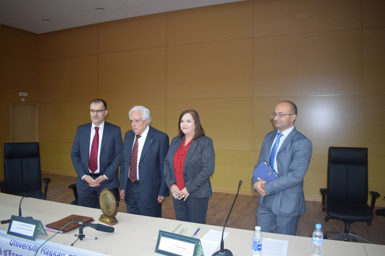 محـمد برادة يؤكد في المحاضرة الافتتاحية كلية الاقتصاد و التدبير بسطات على توجيه الاهتمام إلى الاستثمار في رأس المال اللامادي