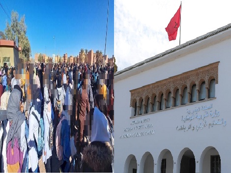 الاحتجاجات التلاميذية تسقط مذكرتي الفروض الموحدة لوزارة التربية الوطنية