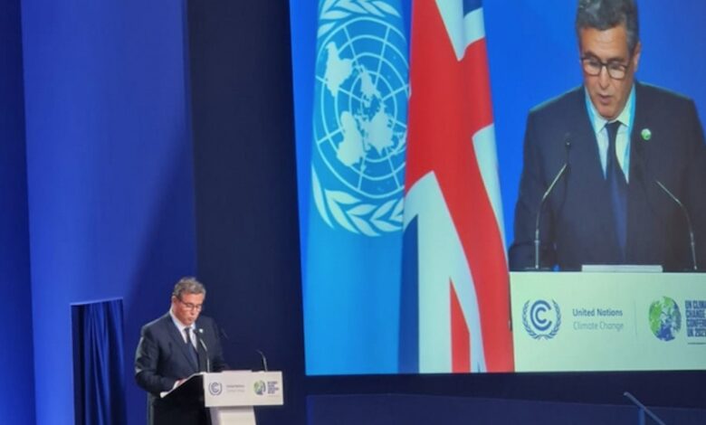 “كوب-26”.. المغرب يتوفر على 50 مشروعا للطاقة المتجددة بطاقة إنتاجية تبلغ 3950 ميغاوات (أخنوش)