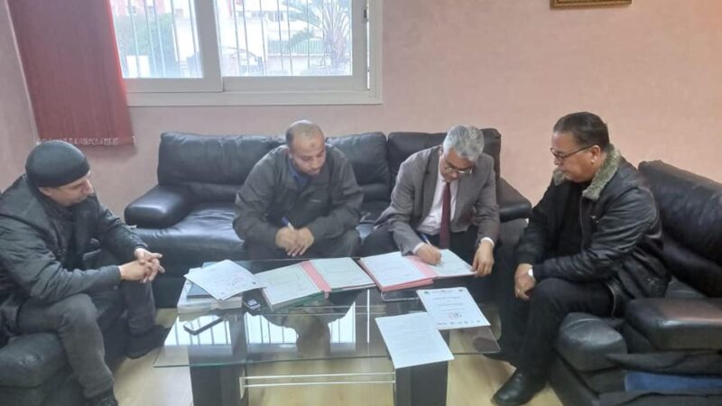 توقيع اتفاقية شراكة  وتعاون بين المديرية الإقليمية لوزارة التربية الوطنية والتعليم الأولي والرياضة  بسيدي البرنوصي و الفدرالية المغربية لتنمية التعلم والقراءة